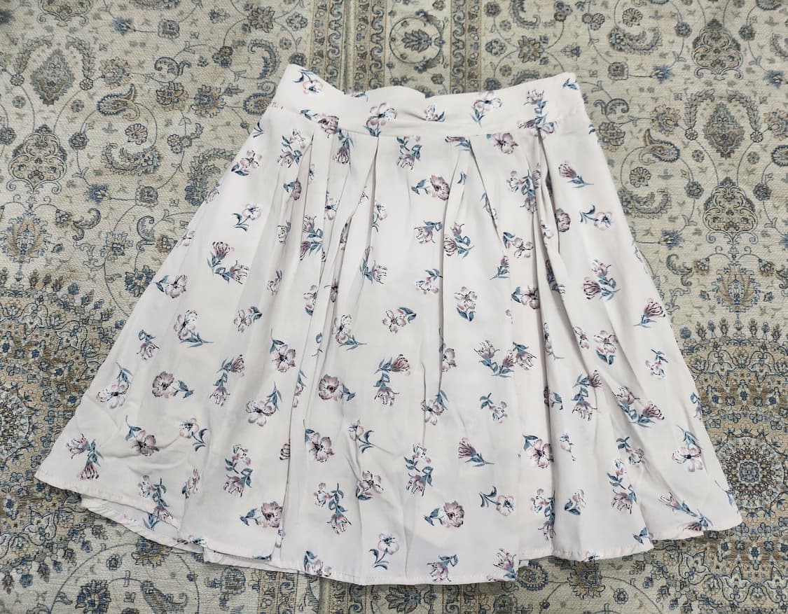 어스뮤직 플로럴 큐롯 팬츠(치마바지) F 상품이미지1