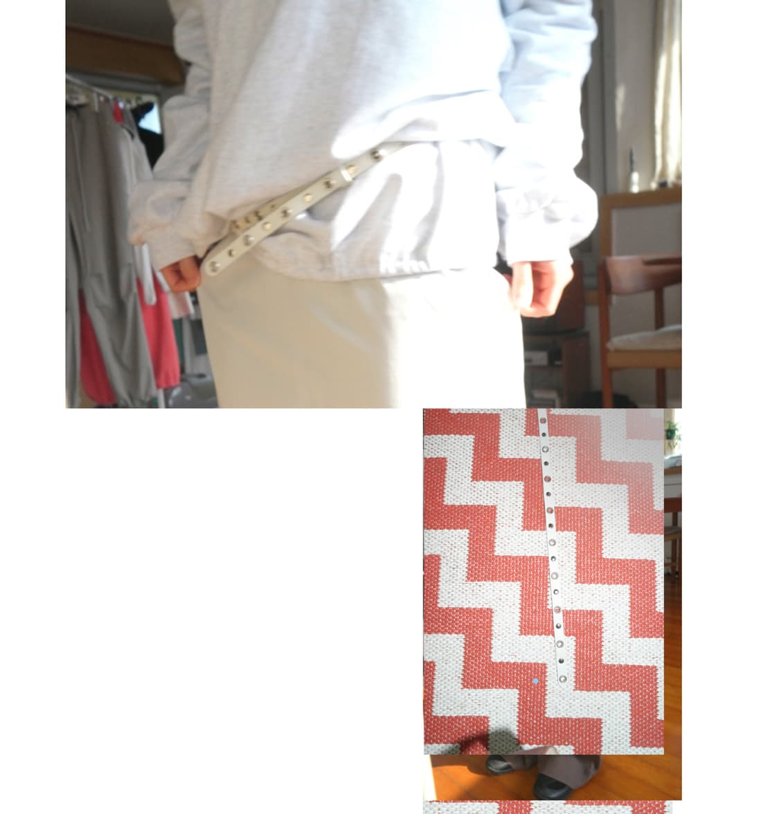 eyelet stud belt  상품이미지1