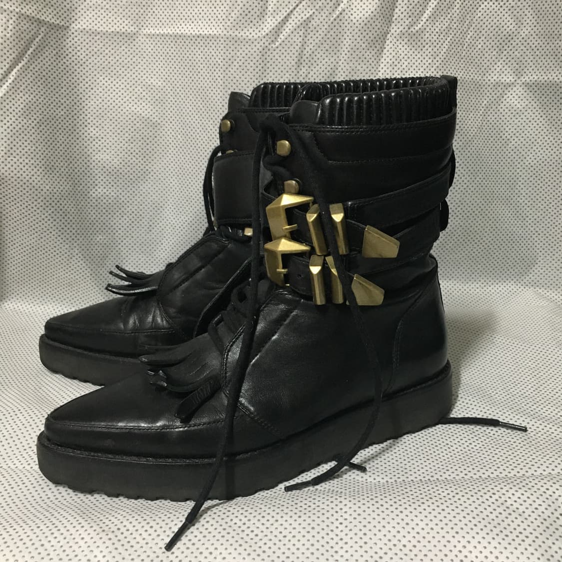 Alexander Wang black leather boots 상품이미지3