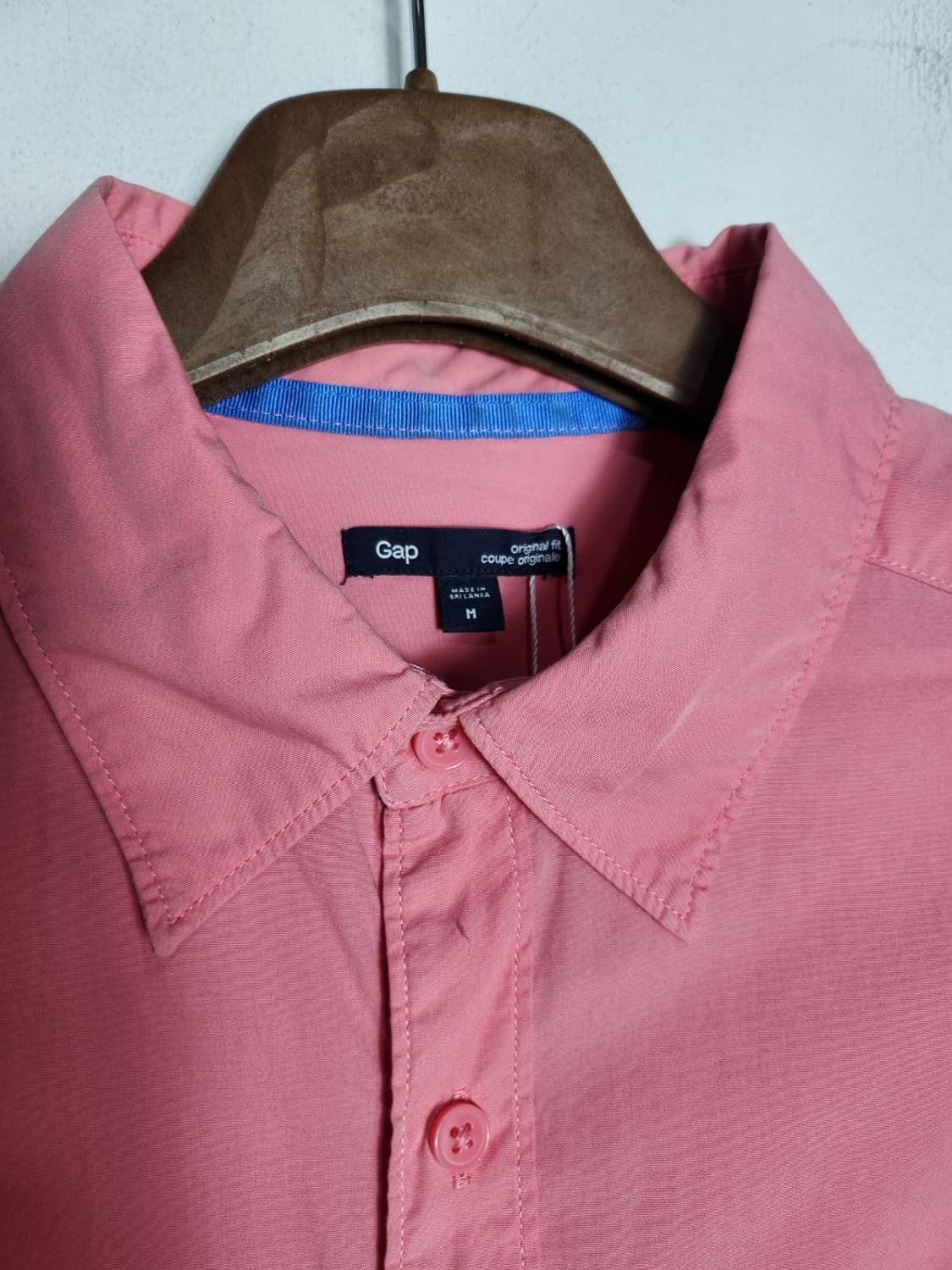 GAP 갭 오리지널 핏 핑크 셔츠 상품이미지2