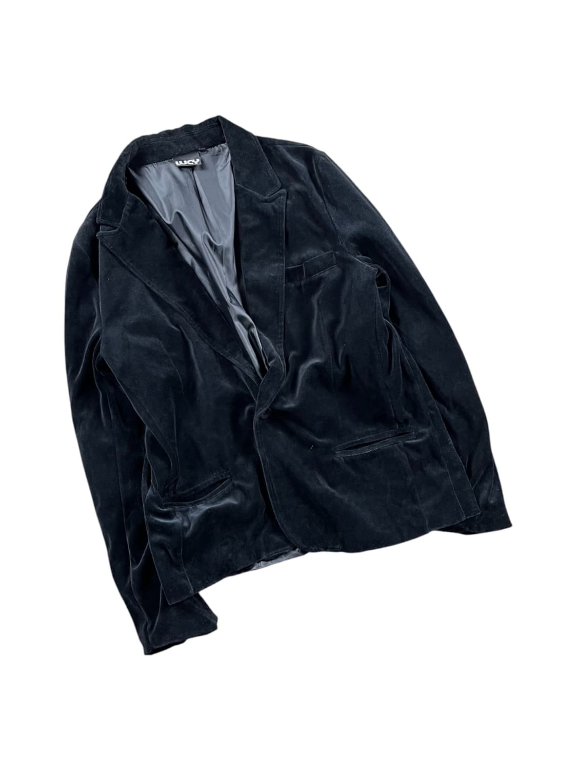 LUCY 벨벳 블레이저 상품이미지1