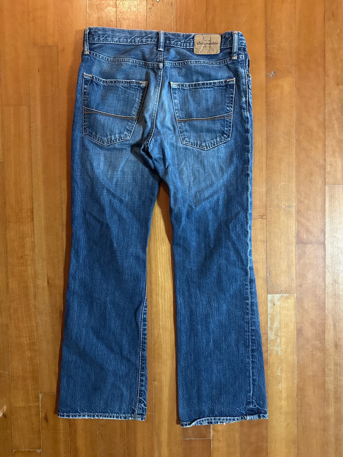 아베크롬비 부츠컷 셀비지 데님팬츠 상품이미지2