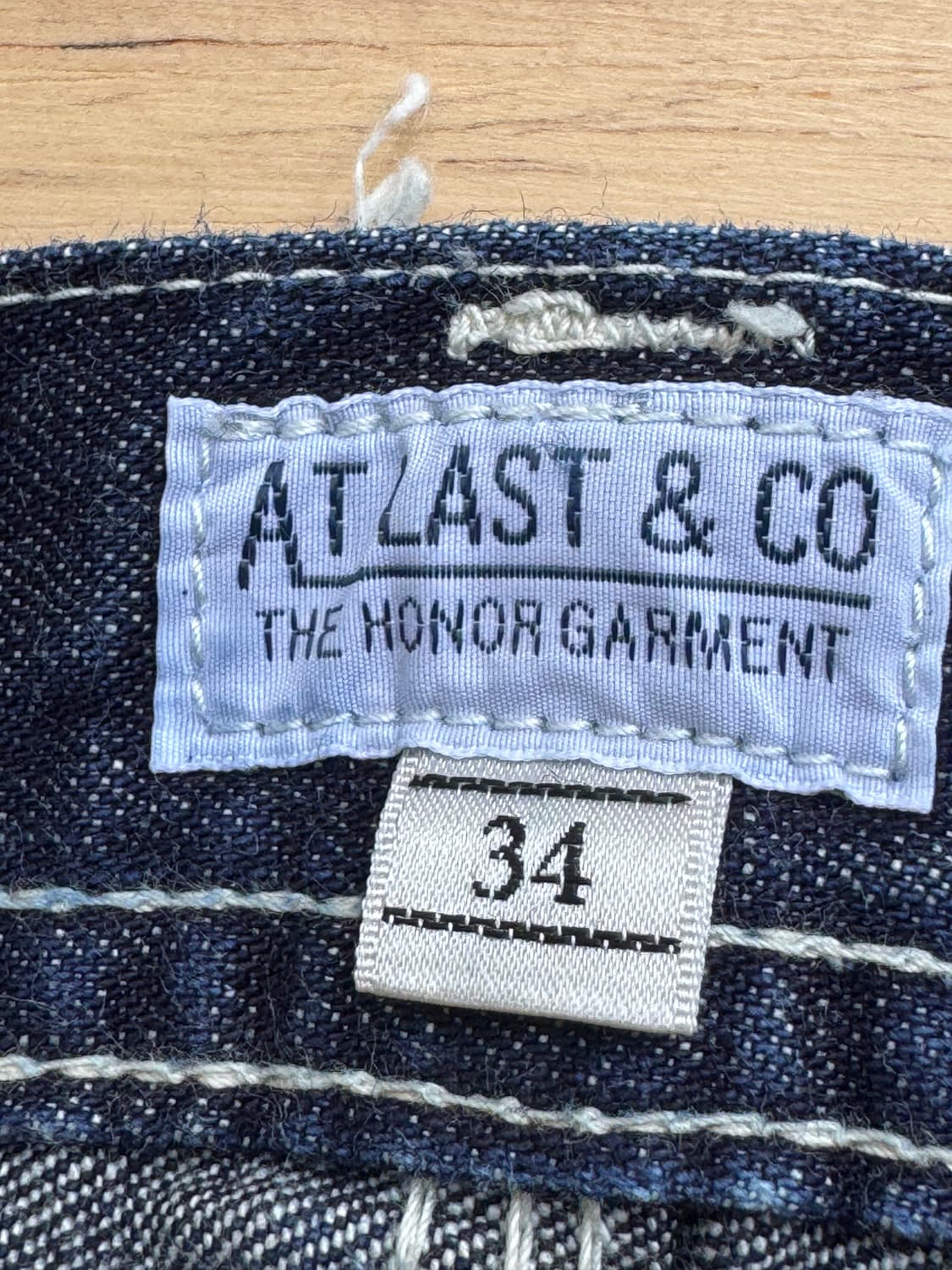 엣라코 30s-40s 데님 커버올 셋업 상품이미지7