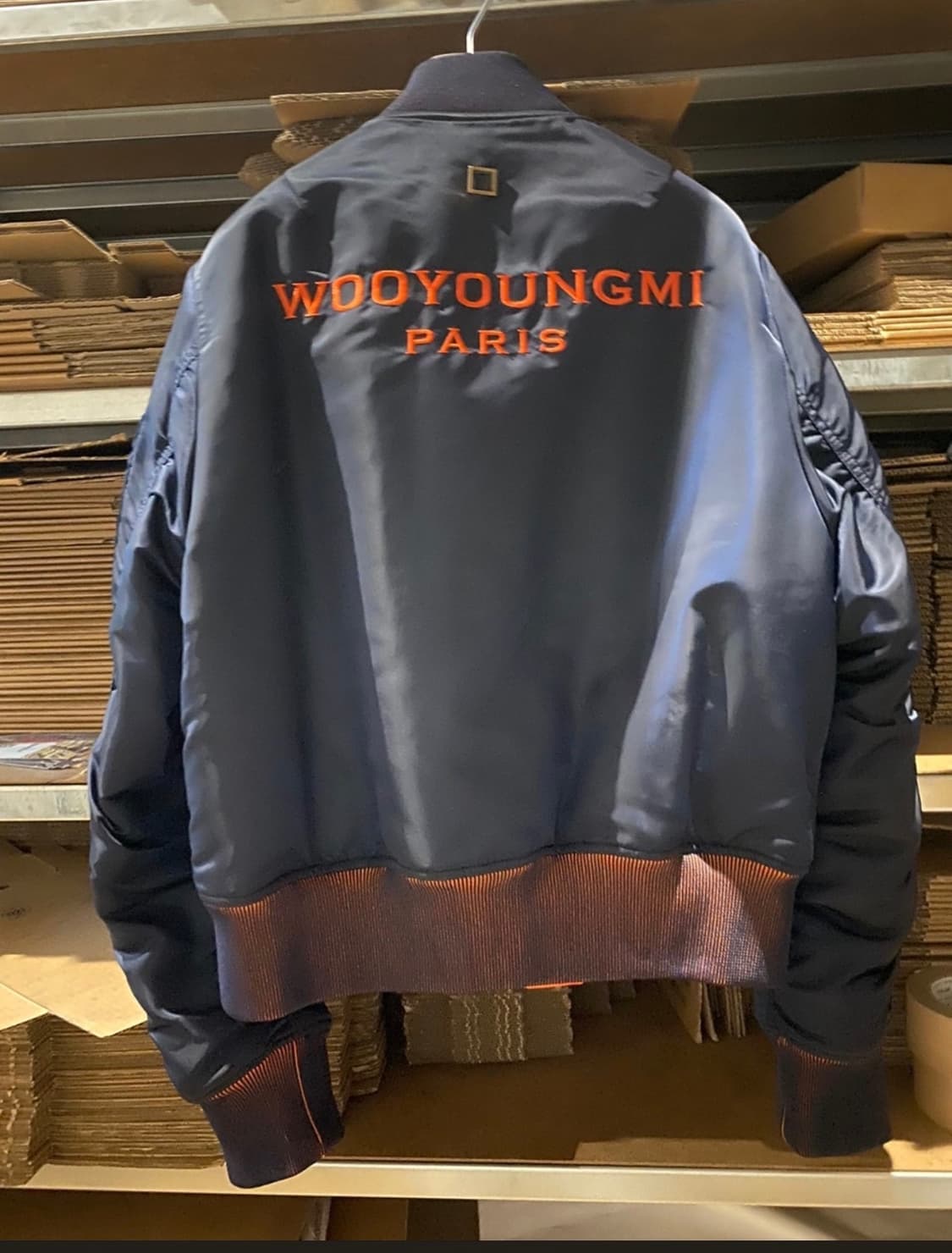 [정품/46] 우영미 마원 봄버 자켓  상품이미지1