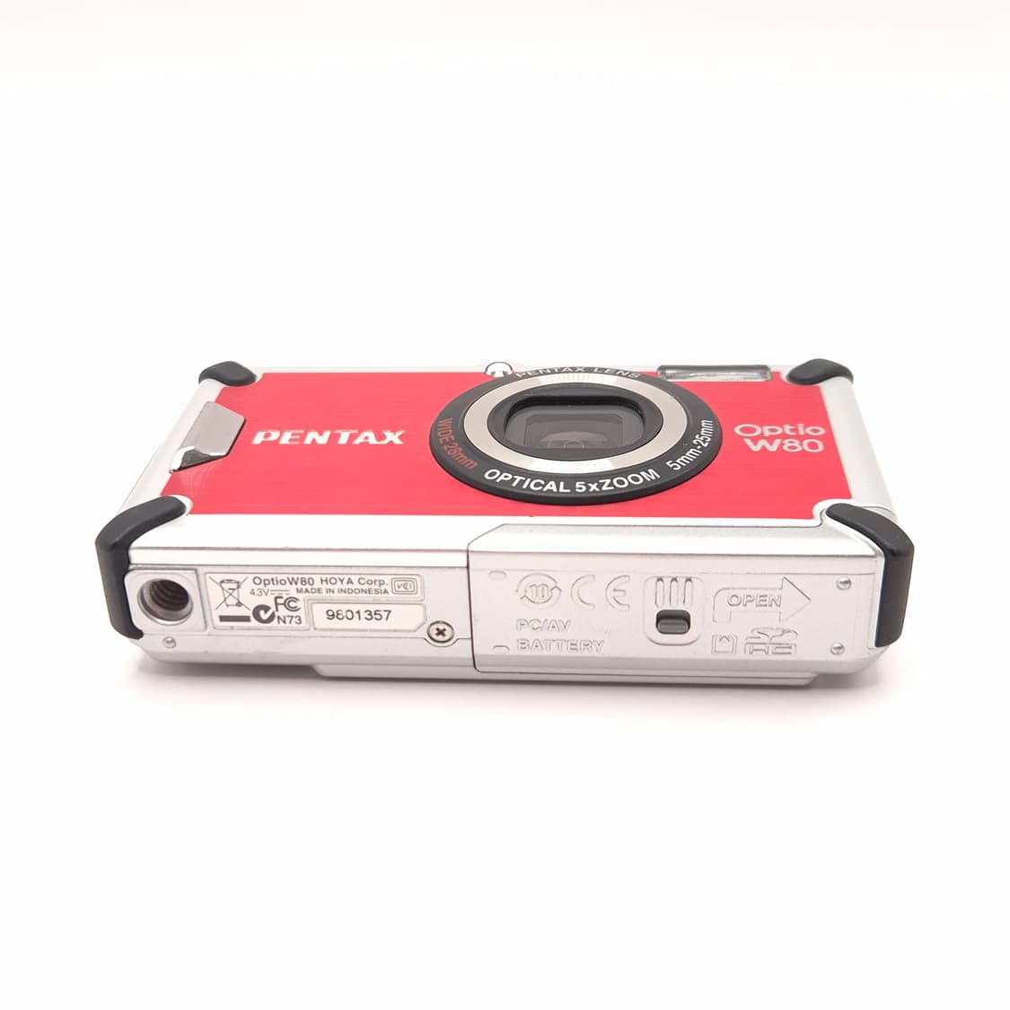 한글지원 방수 🏊‍♂️펜탁스 옵티오 W80 레드 ✨ 상품이미지5