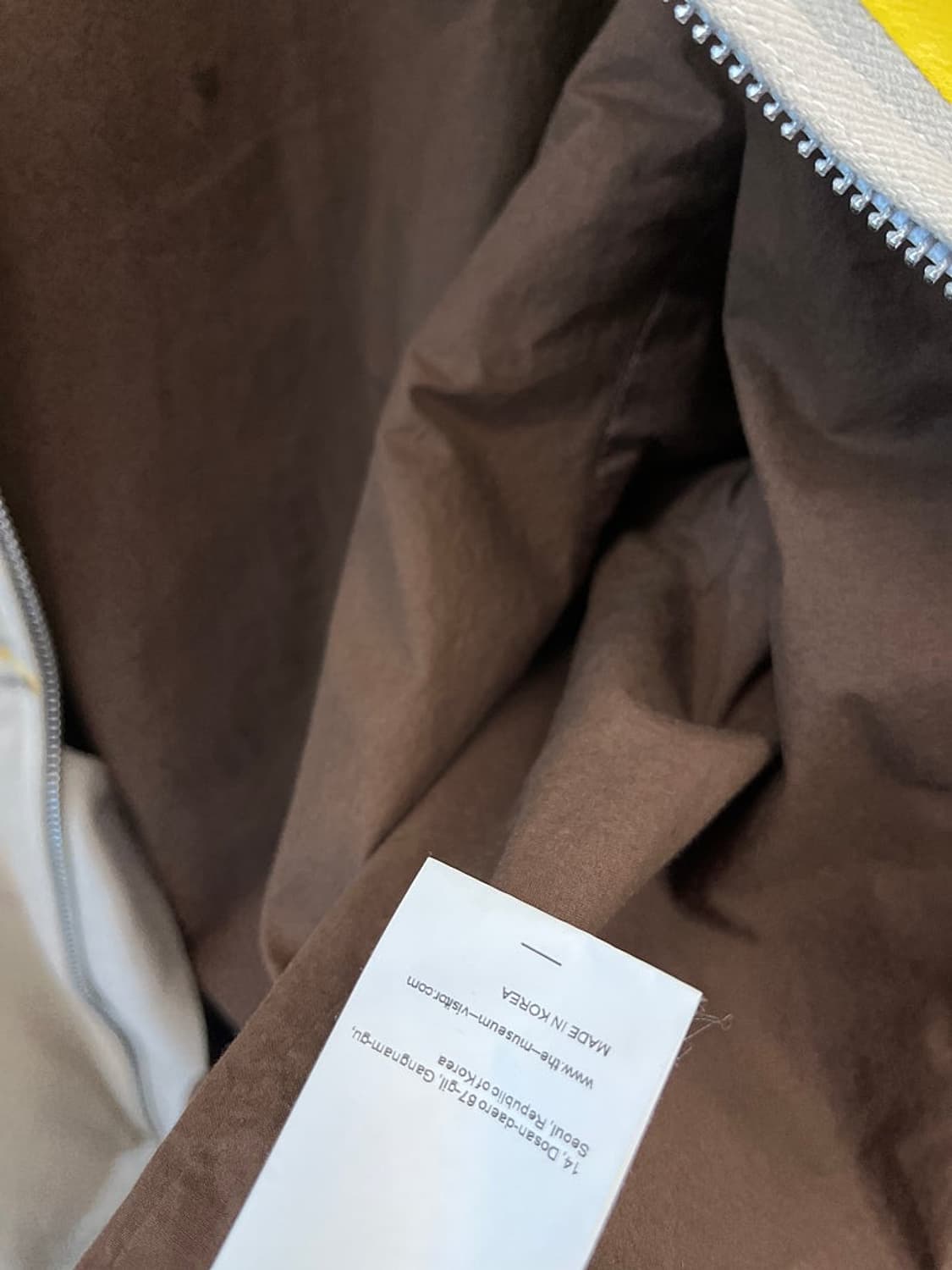 100-105) 뮤지엄비지터 페인티드 자켓  상품이미지6