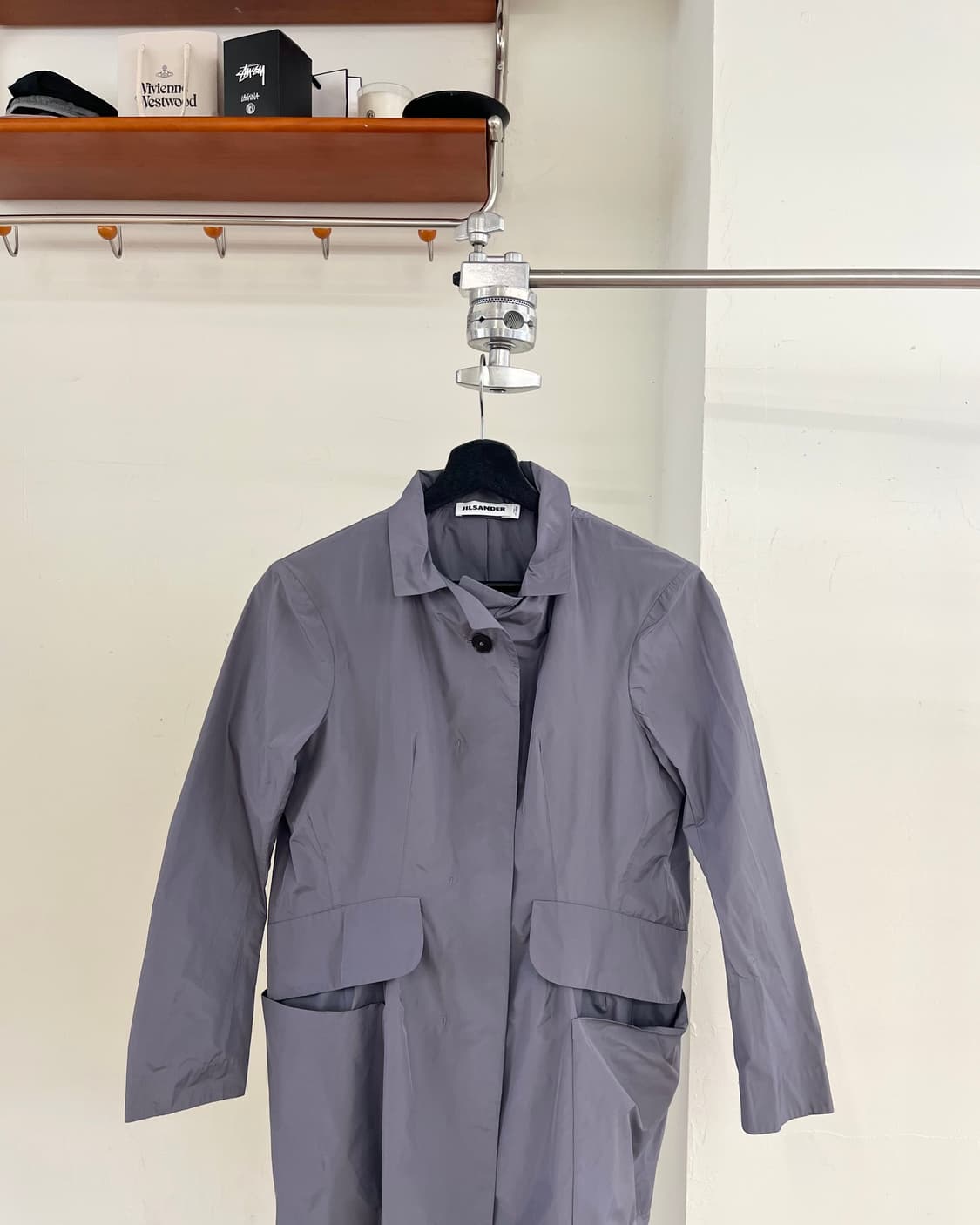 질 샌더 퍼플 테크니컬 코트 상품이미지2