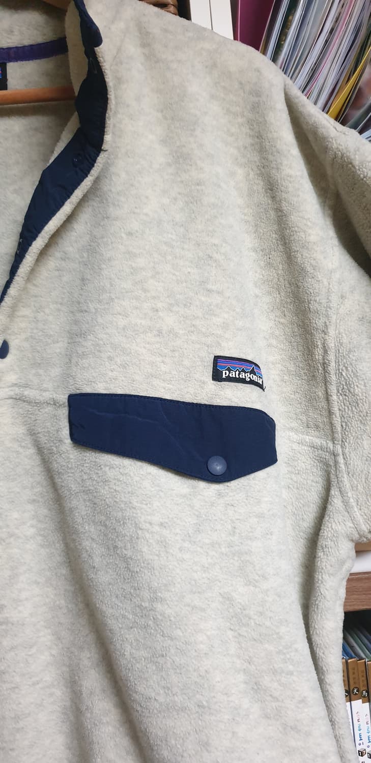 파타고니아 헤비웨이트 신칠라 스냅티 풀오버 오트밀 XL 상품이미지3