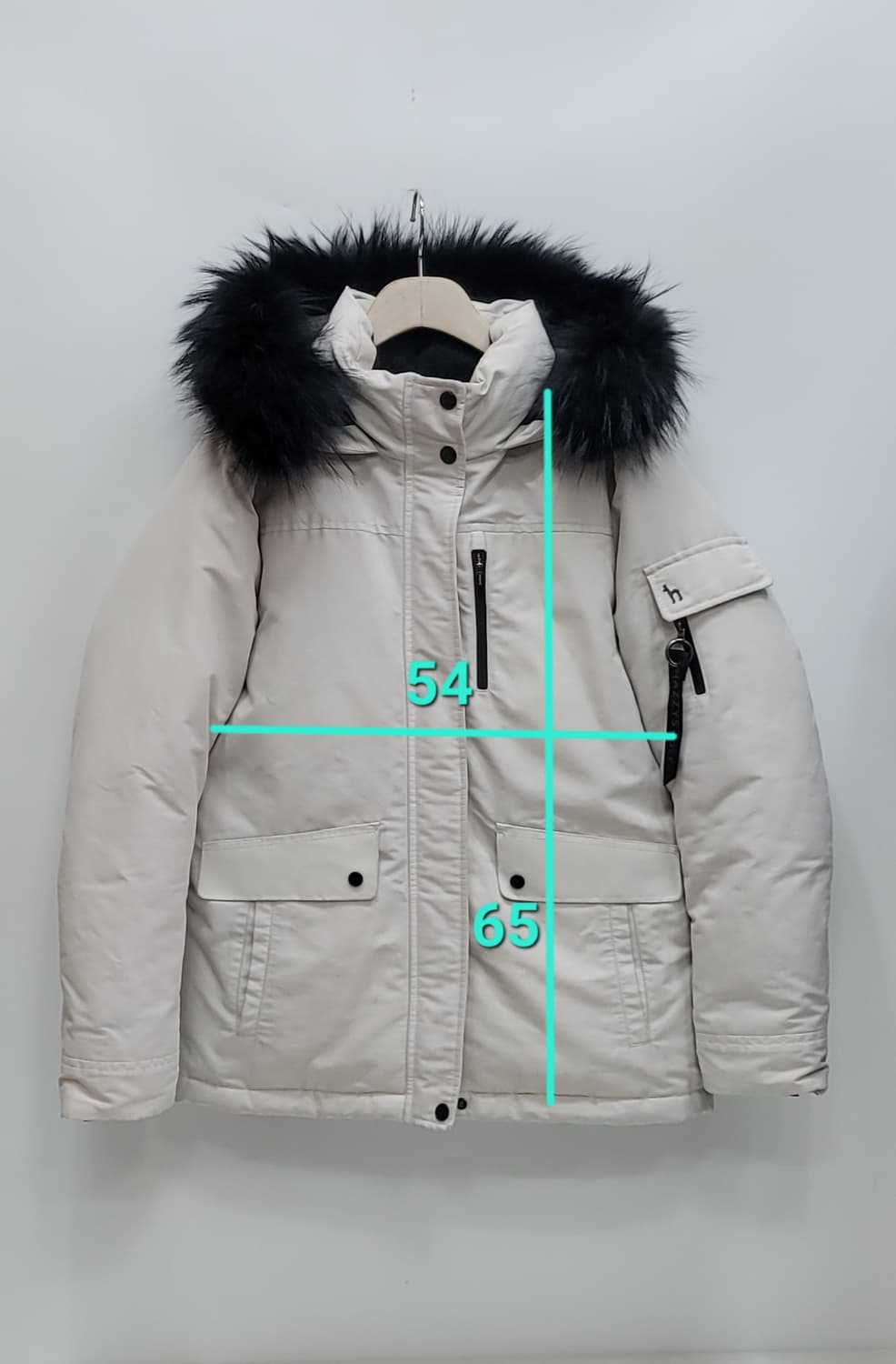 헤지스골프 방수 기능성 다운 패딩 후드 자켓 / 여 90
 상품이미지10