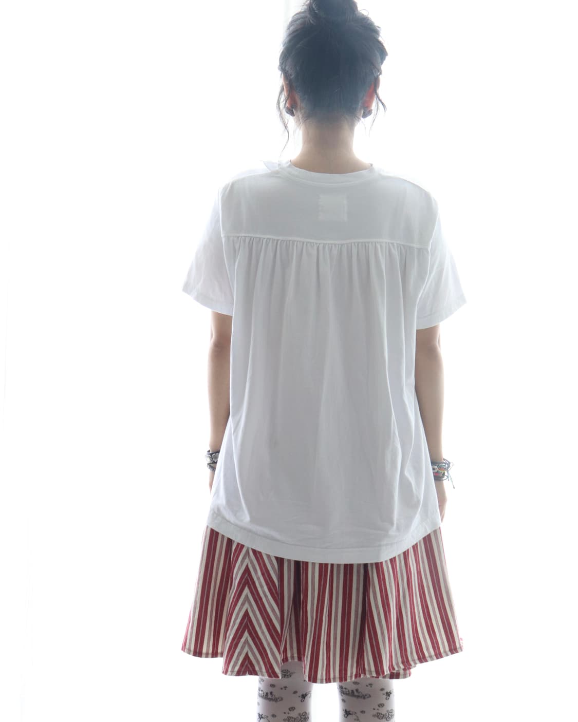 [Beams Boy] Tori-To Lace Frill T-Shirt 상품이미지3