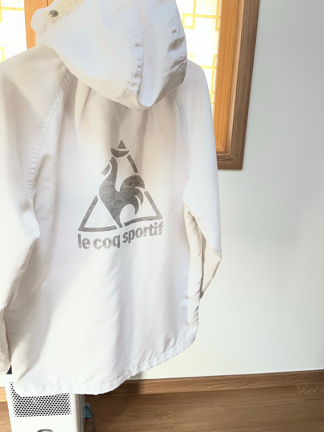 르꼬끄 스포르티브 화이트 바람막이 상품이미지1