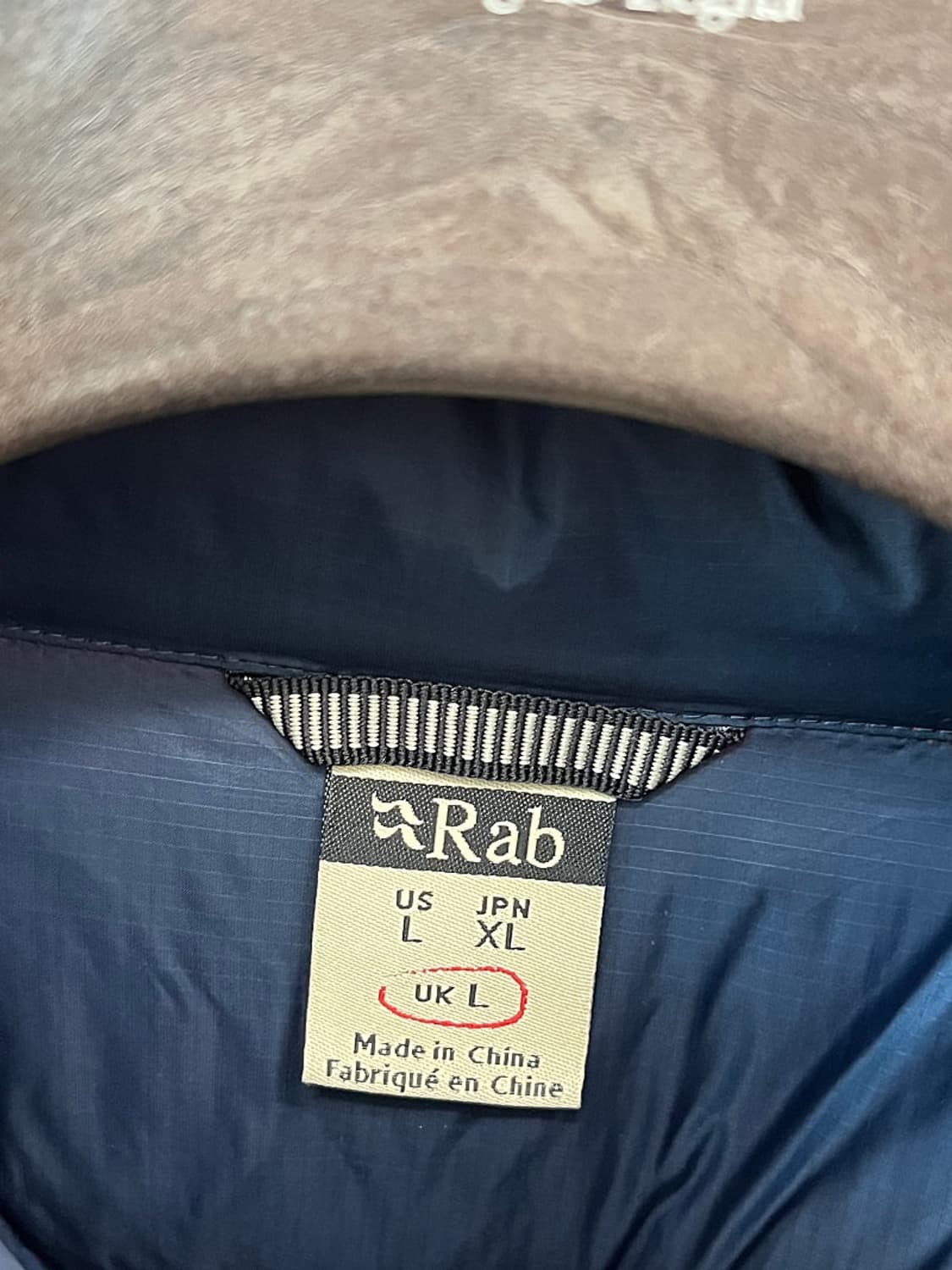 105) 랩 스모크 아노락 다운패딩 상품이미지3