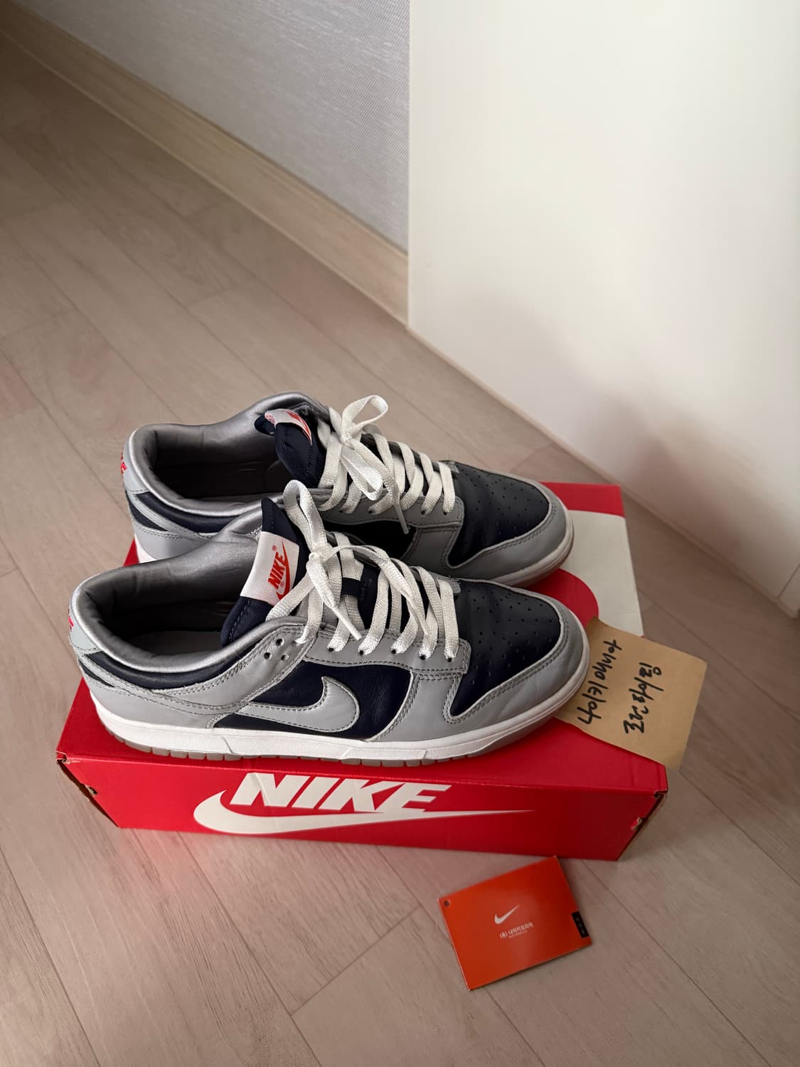 (W) 나이키 덩크 로우 SP 컬리지 네이비 상품이미지3