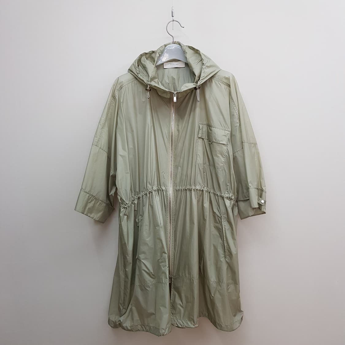 델라라나 Della Lana 2023  후드 집업 롱 점퍼 m사이즈 상품이미지1