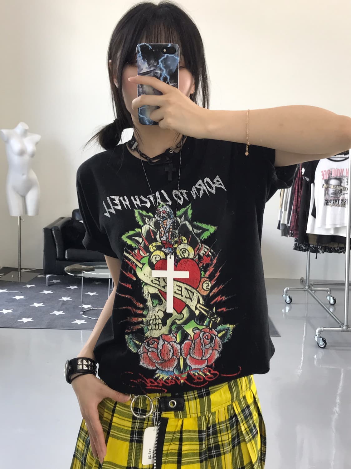 Edhardy Graphic Short Sleeve T-Shirts 상품이미지3