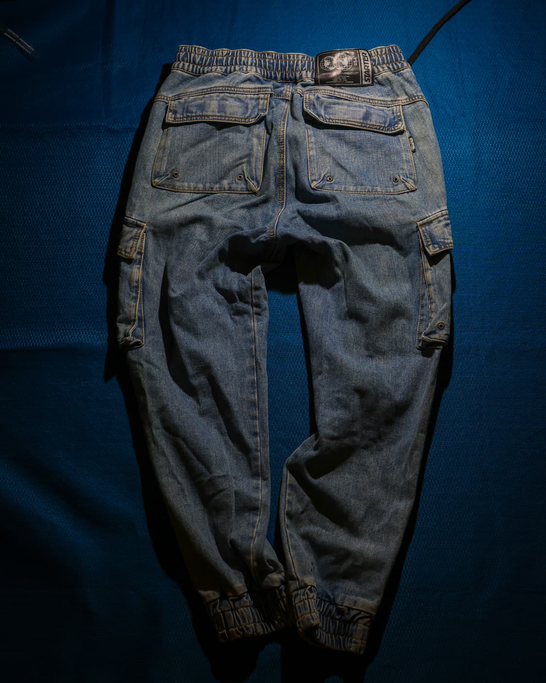 스타터 블랙 라벨 데님 카고 조거 M 상품이미지2