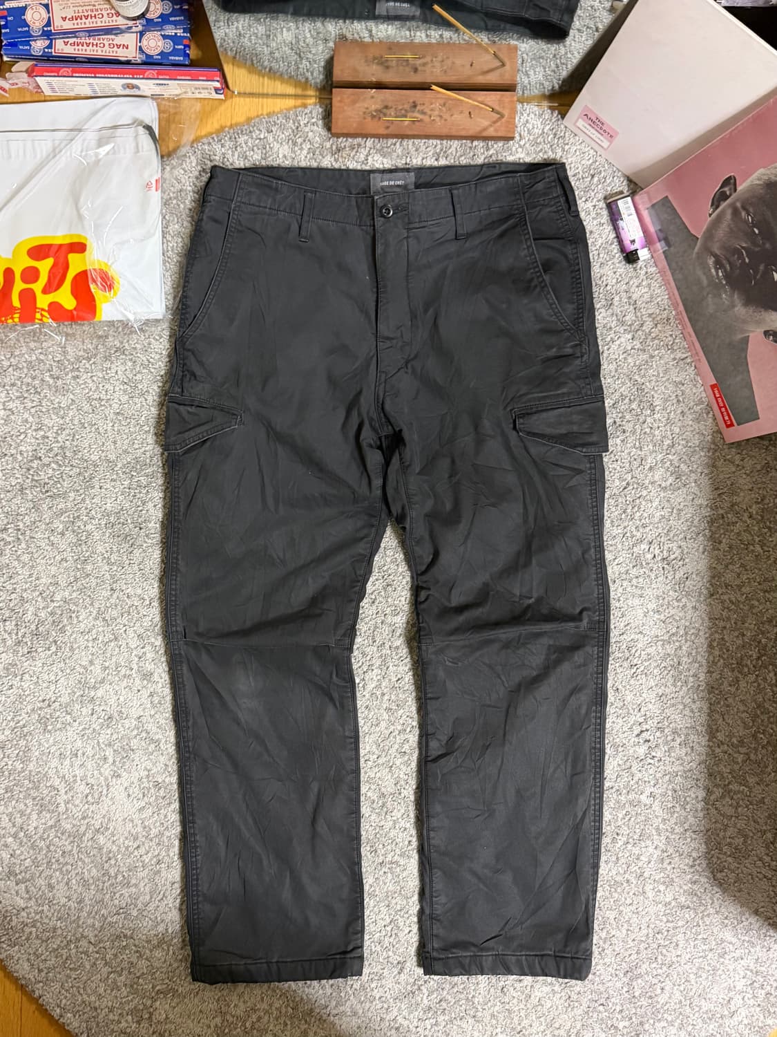 사쥬드크레 백사틴 카고 팬츠 상품이미지1