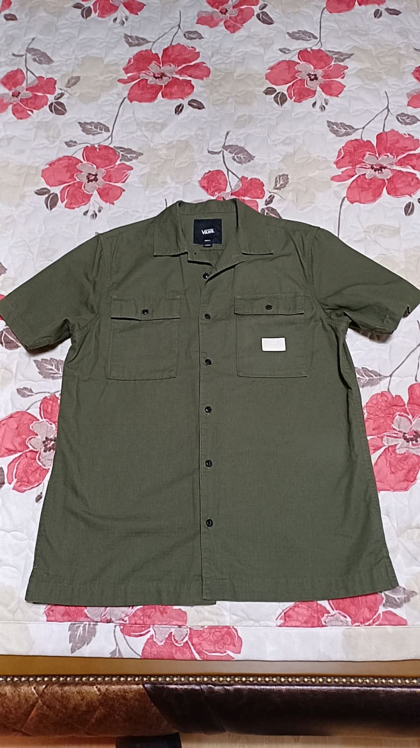 반스 반팔남방 95 가슴55 기장73 상품이미지1