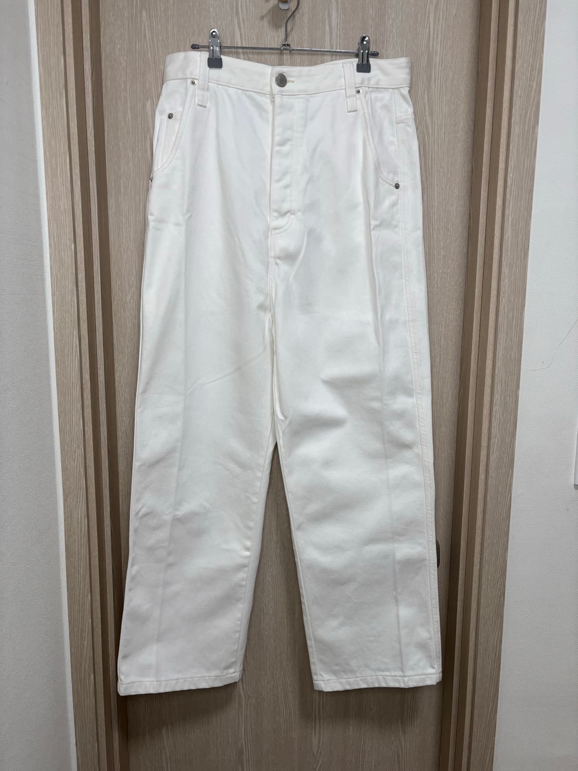 아미AMI 알렉스핏 데님팬츠 31" / 내츄럴 화이트 상품이미지2