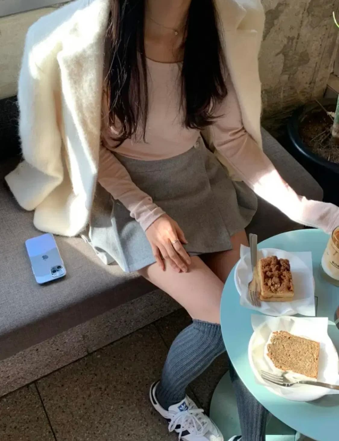 리에뜨 안느 알파카 하프 싱글자켓 버터 상품이미지4