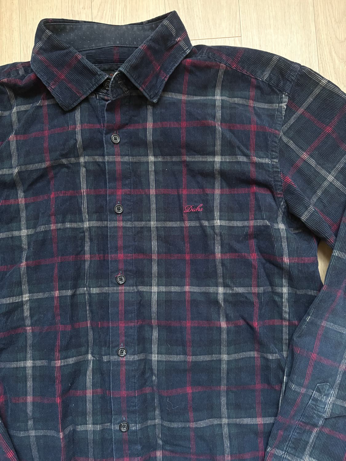 닥스 체크 남방 상품이미지1