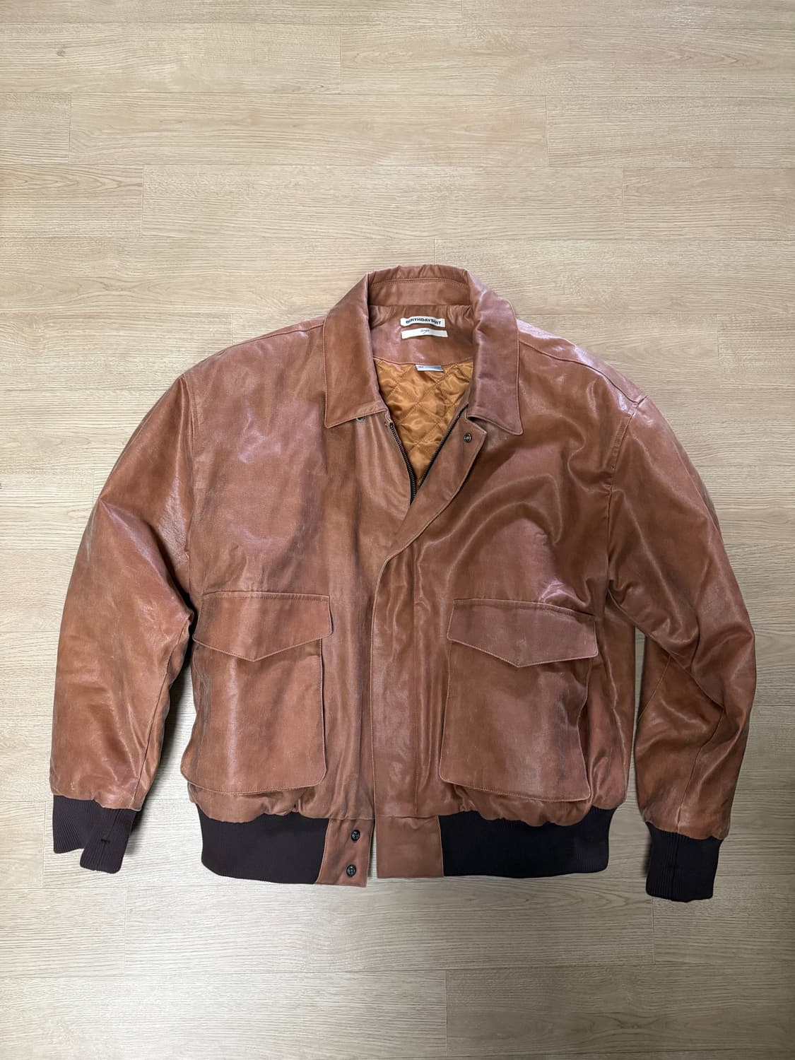 벌스데이수트 A2자켓 브라운 L 상품이미지1