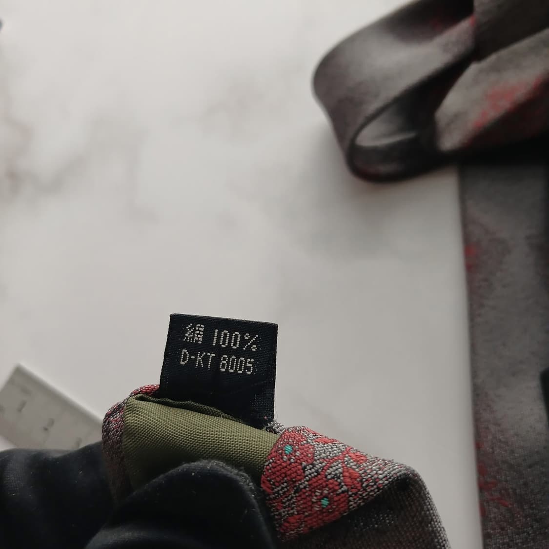 길가메시 그레이 자카드 플라워 넥타이 9.1cm A+등급 A17894
 상품이미지7