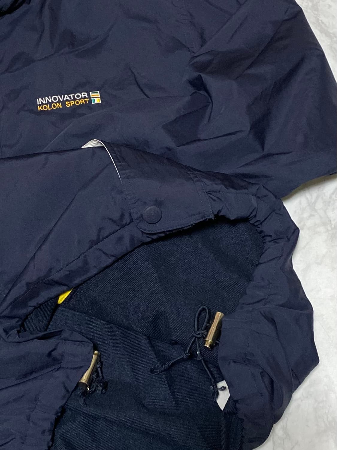 코오롱 올드스쿨 바람막이 자켓 오버핏 105~110 상품이미지4