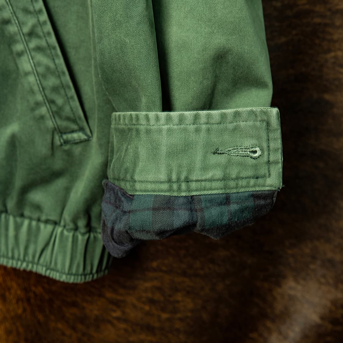 [110] 90s~ 폴로 랄프로렌 코튼 스윙탑 그린  상품이미지6