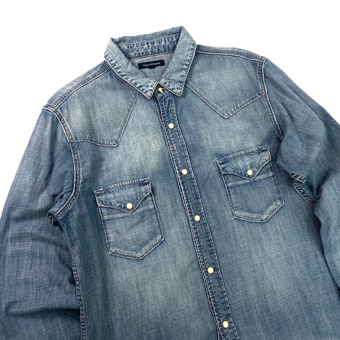 Urban research denim shirt 상품이미지3