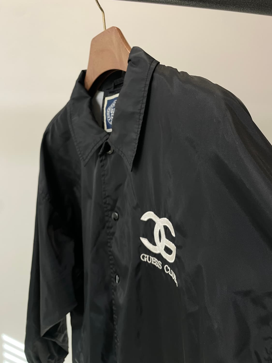 (105) 90s 게스 USA 클럽 코치 자켓 상품이미지2
