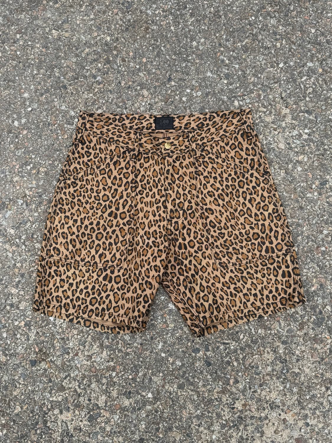 Lee – Leopard Pattern Shorts 상품이미지1