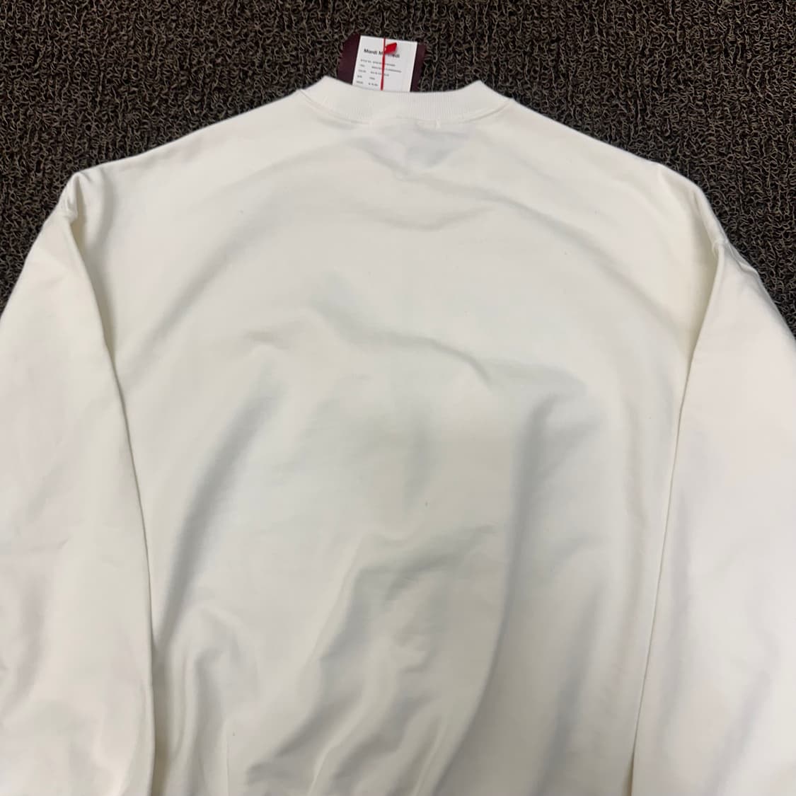 [새상품] 마르디 메크르디 플라워 맨투맨 아이보리 F 상품이미지6