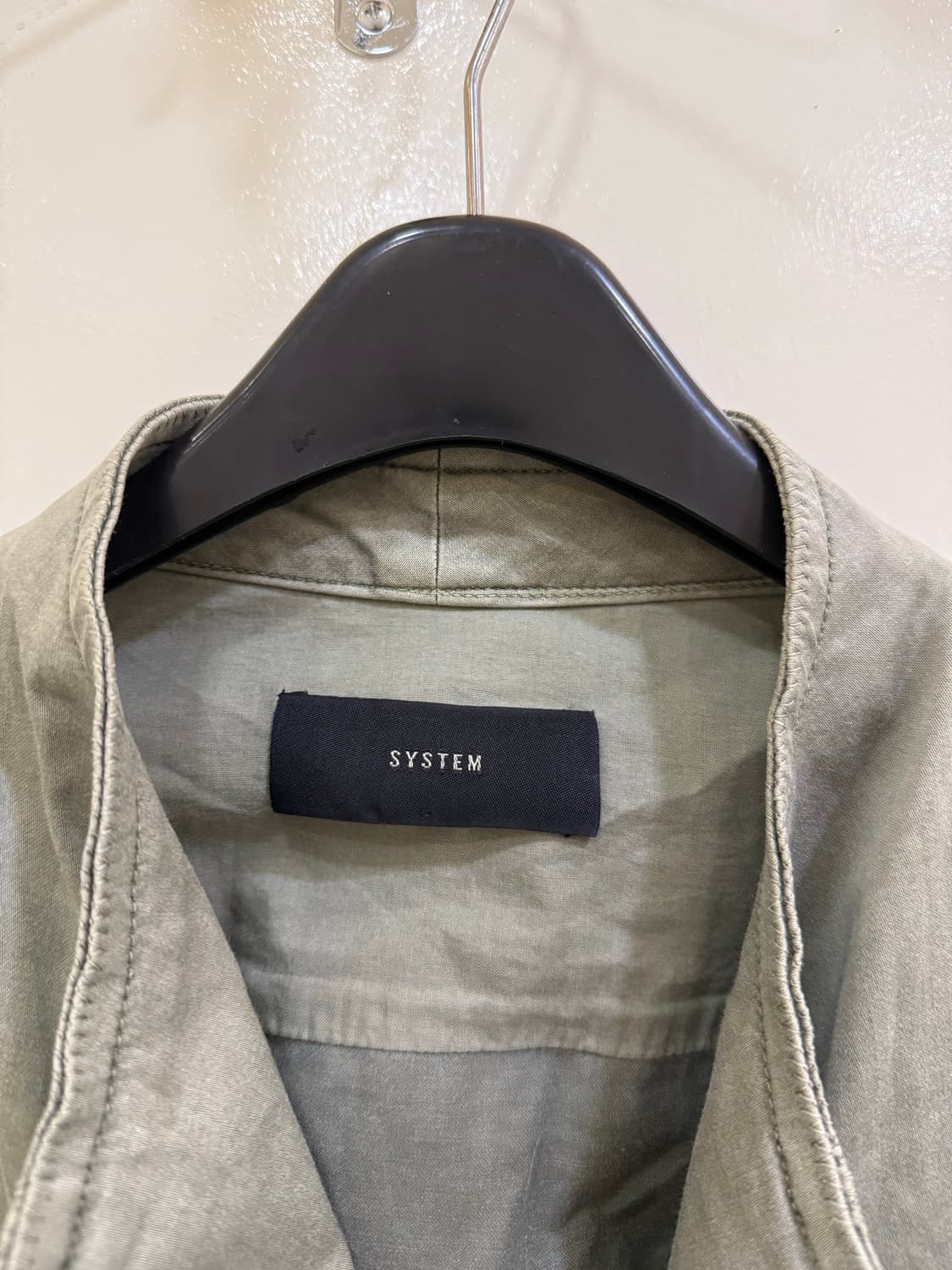 시스템 우면 야상 자켓 정품 상품이미지4