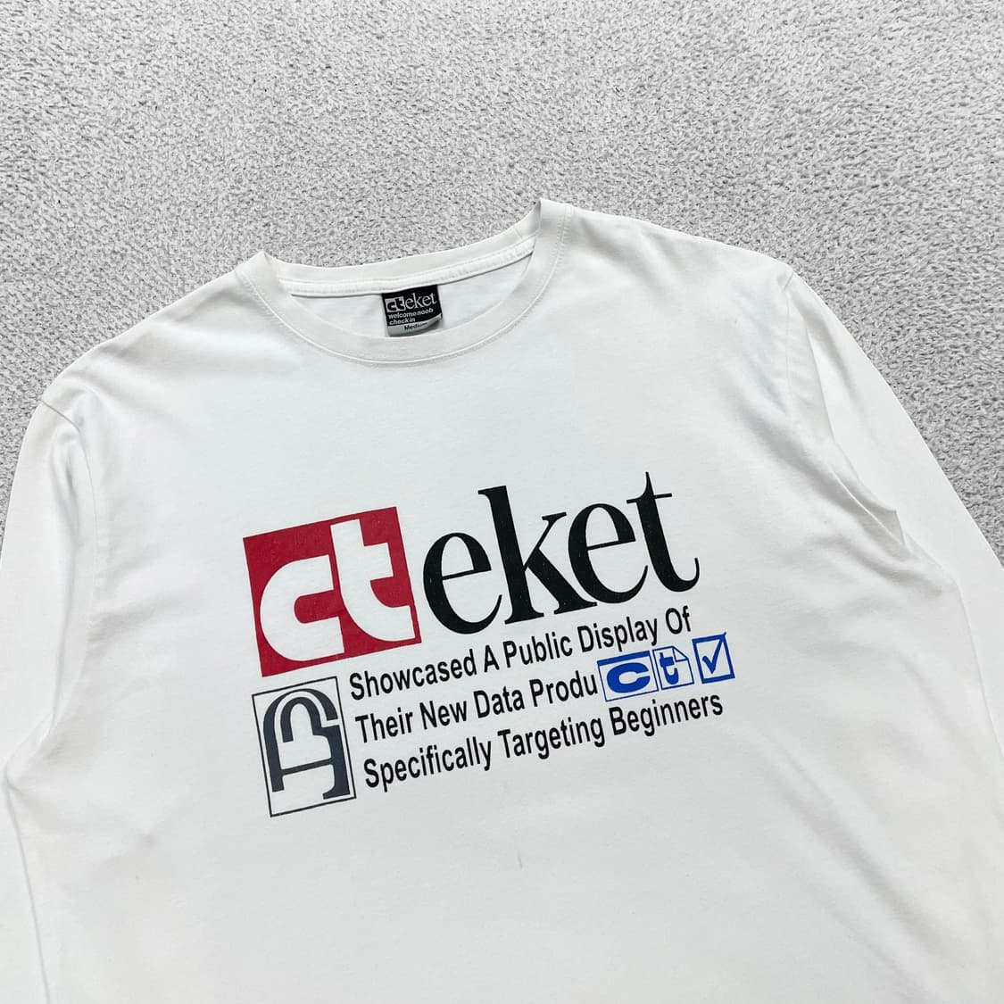 테켓 Teket 스펠 로고 롱슬리브 상품이미지2