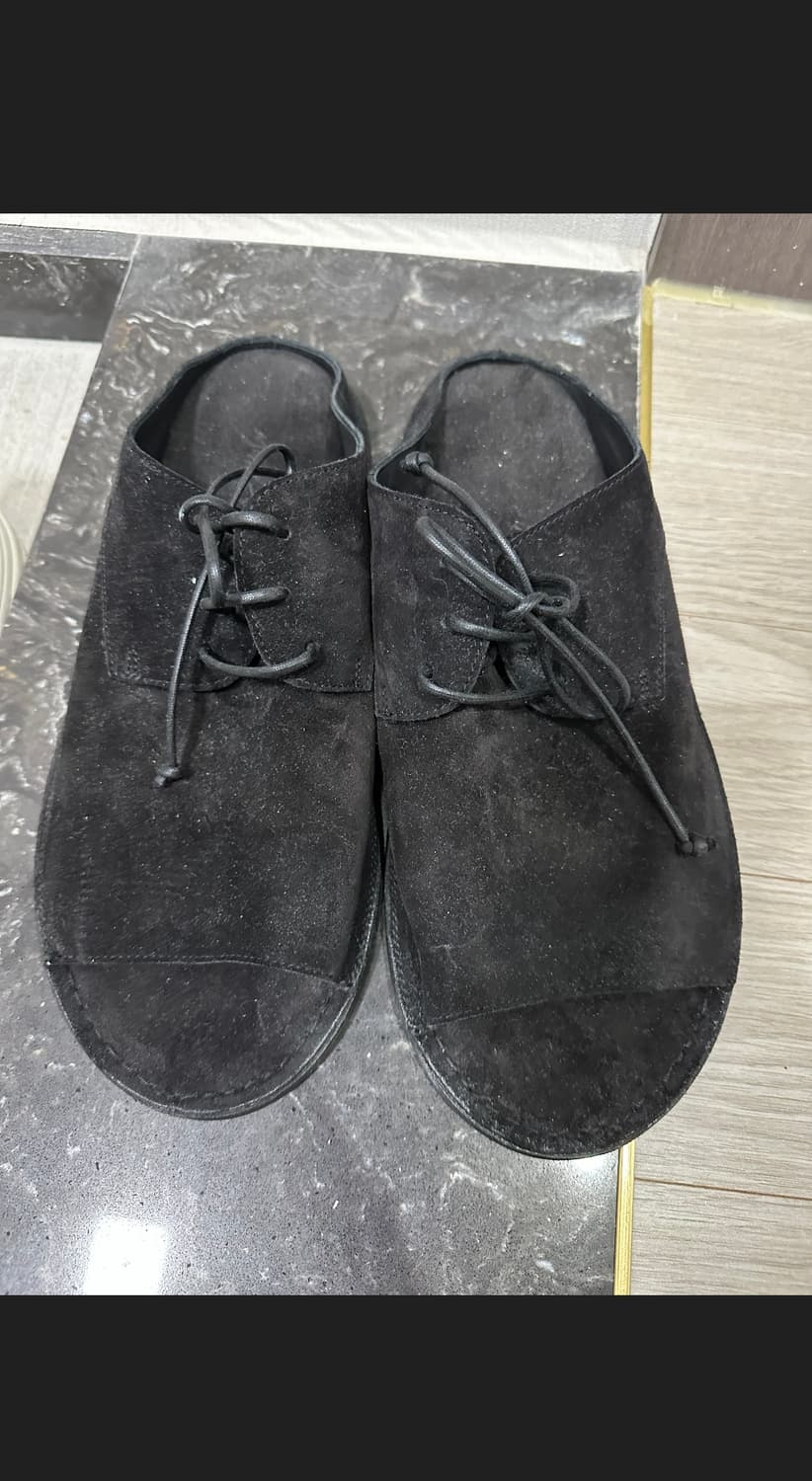 마르셀 스웨이드 블랙 뮬 42 상품이미지1