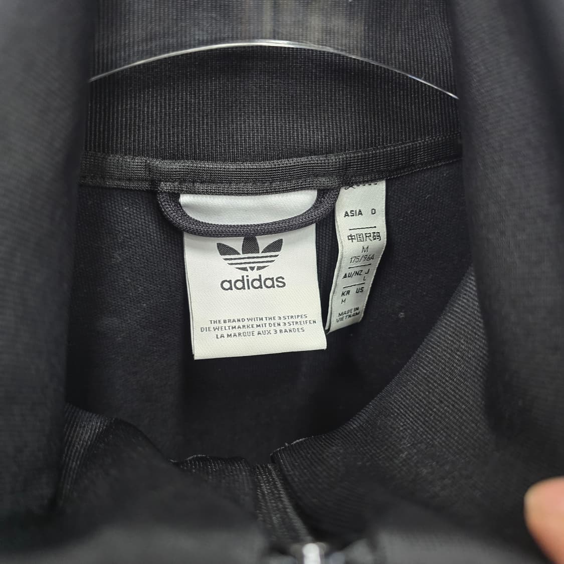 아디다스 2way 지퍼 블랙 파이어버드 트랙탑 져지 상품이미지4