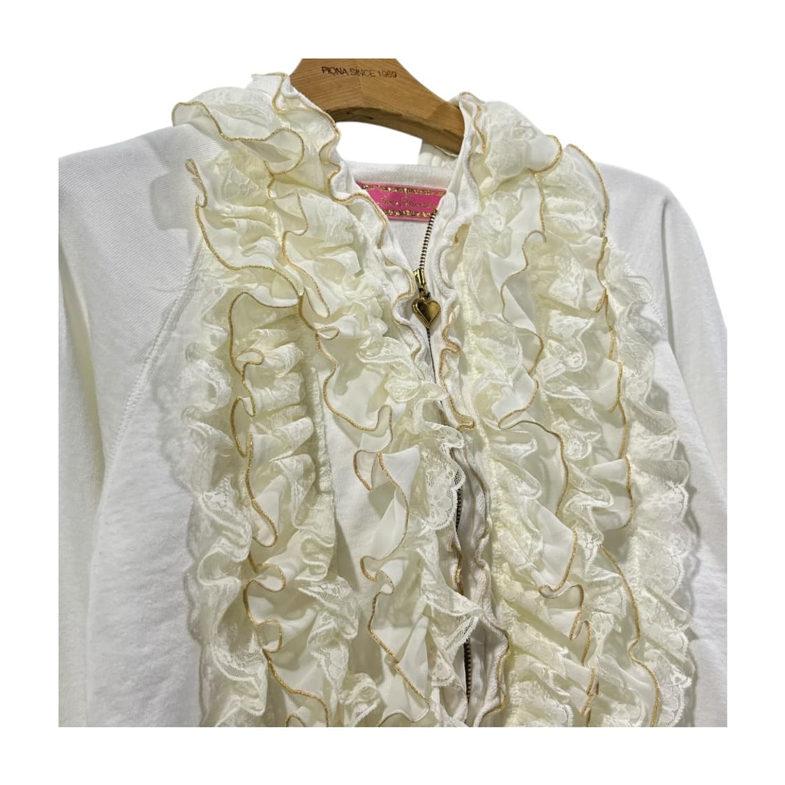 [JESUS DIAMANTE] 지저스 디아망떼 러블리 플라워 후드집업 상품이미지3