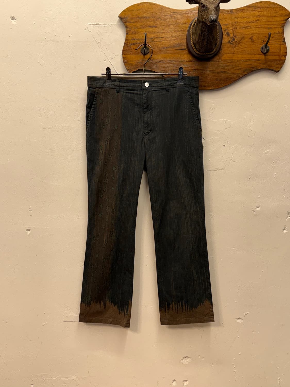 HaaT Issey Miyake Dye Patterned Trousers 상품이미지2