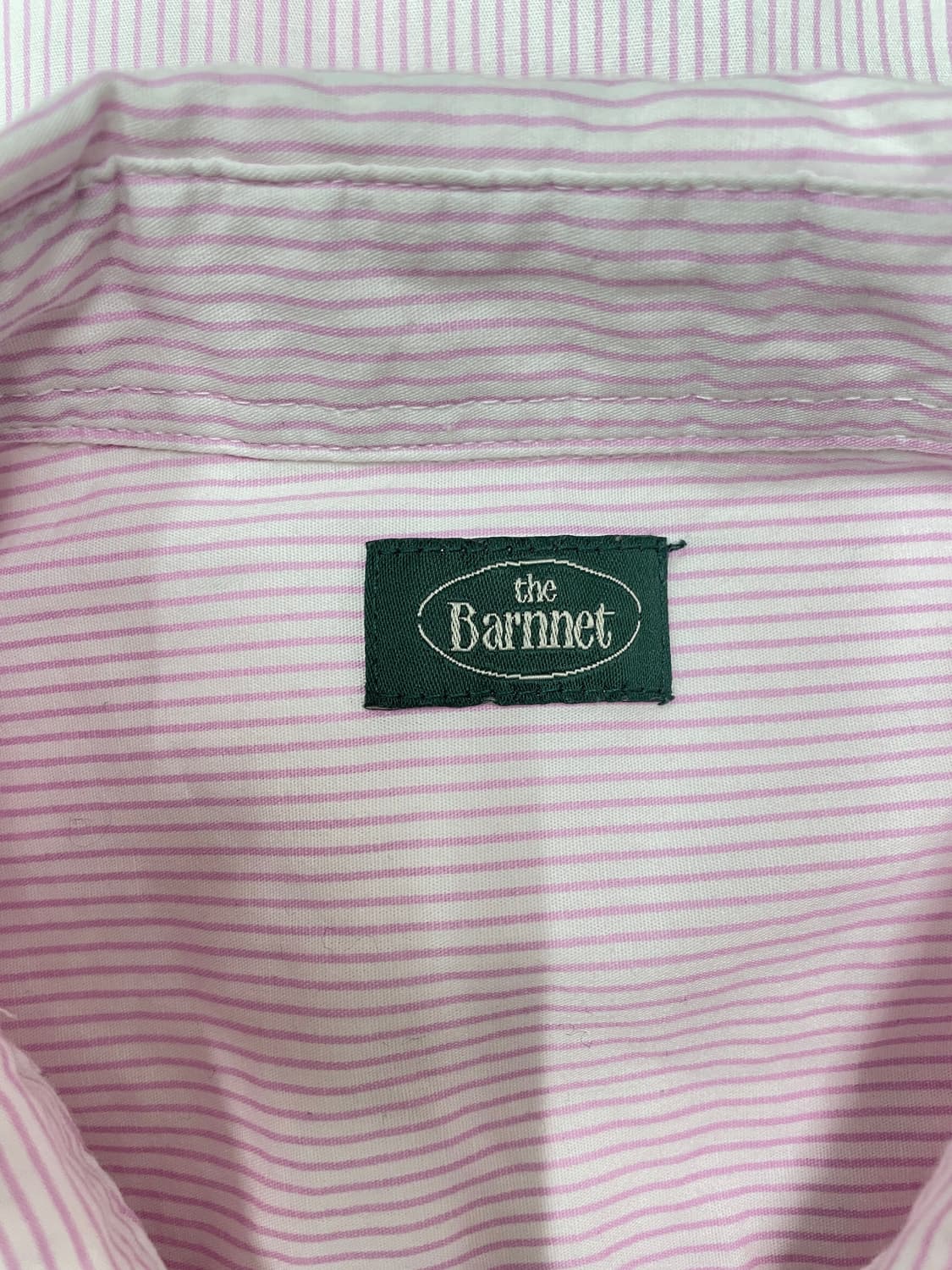 더바넷 핑크 스트라이프 셔츠 상품이미지4