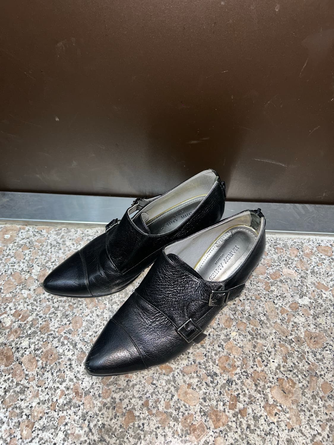  하디 에이미스(Hardy Amies) 더블 몽크 스트랩 구두 상품이미지2