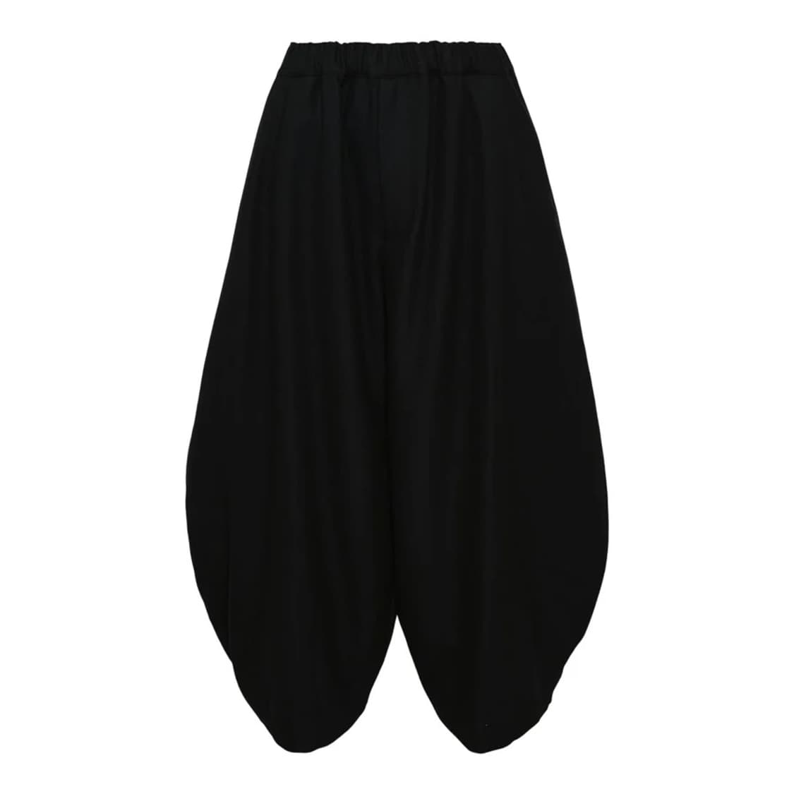꼼데가르송 블랙 와이드 트라우저 상품이미지4