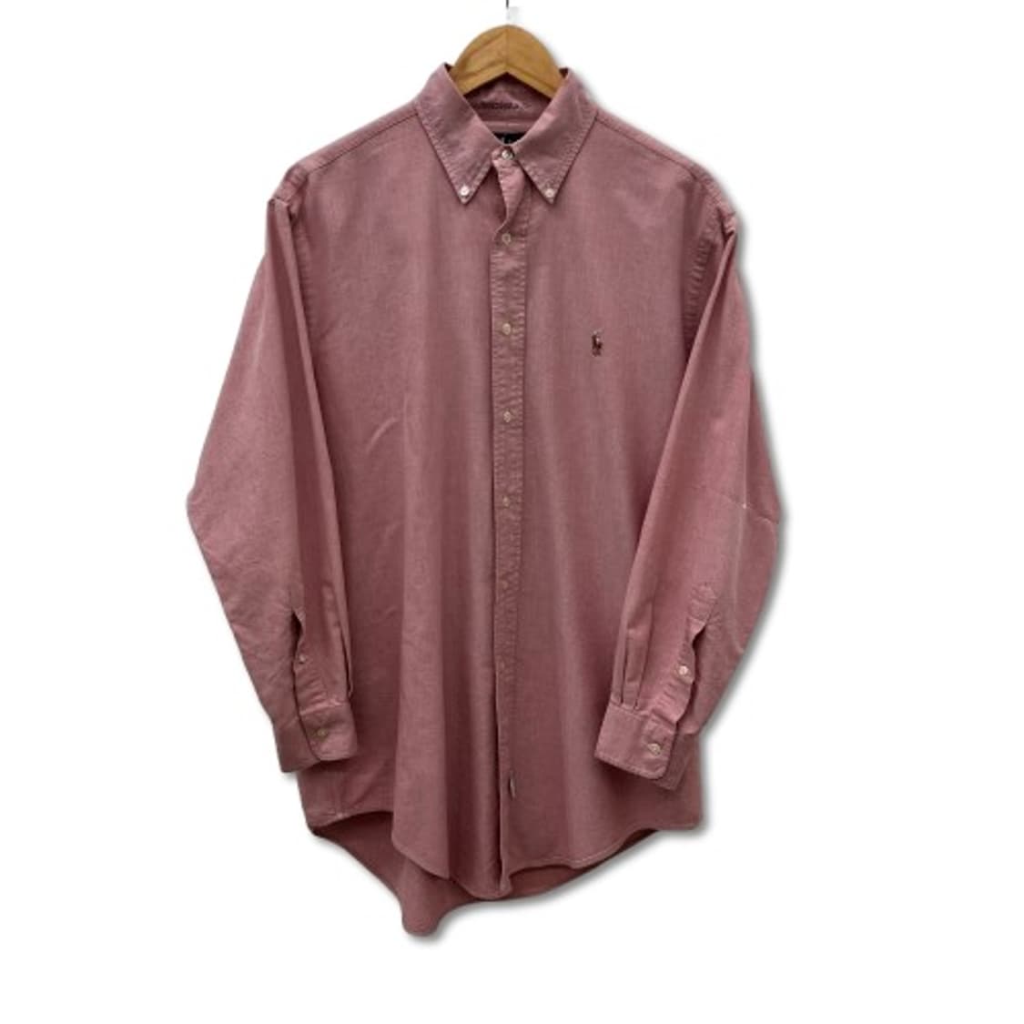 폴로 랄프로렌 YARMOUTH 옥스포드 버튼다운 핑크 셔츠 상품이미지1