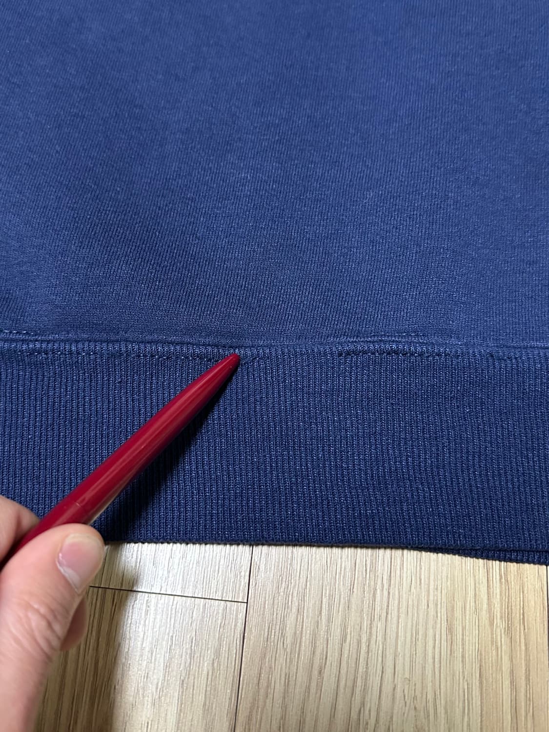 90s 빈티지 러셀 스웻셔츠 네이비 L USA 상품이미지9