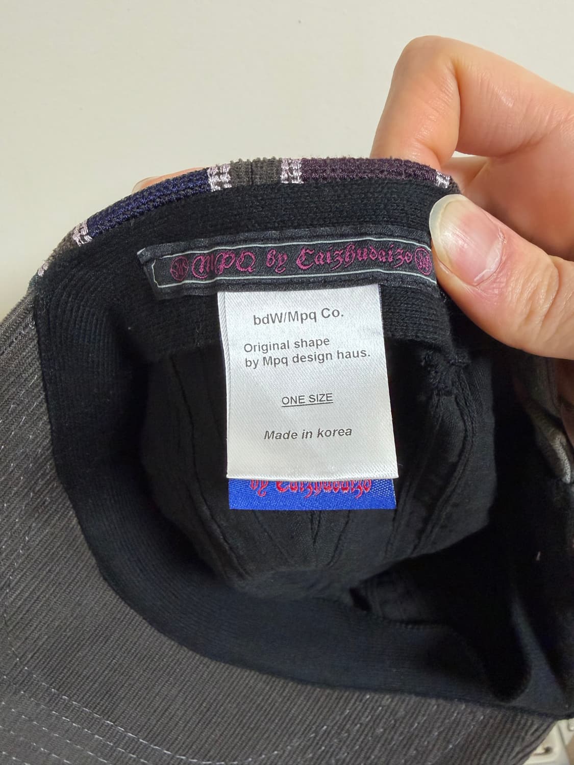 MPQ 나바조 빅바이져 볼캡 상품이미지4