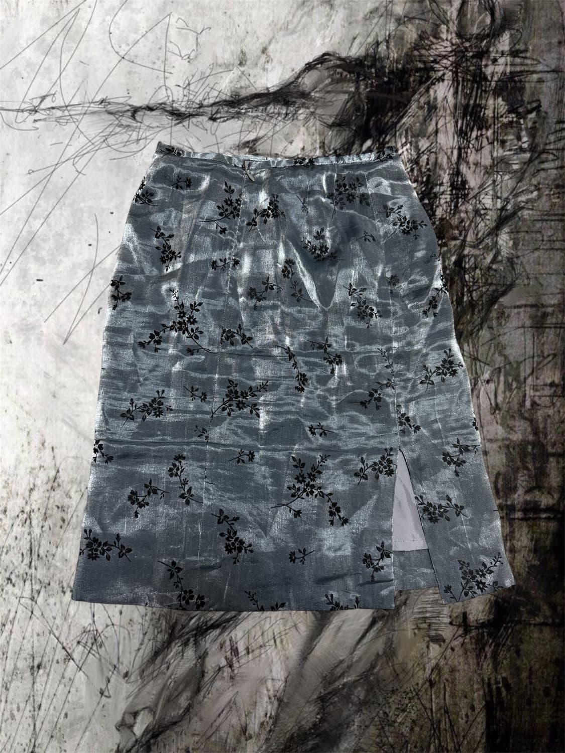 Oriental satin skirt 상품이미지1