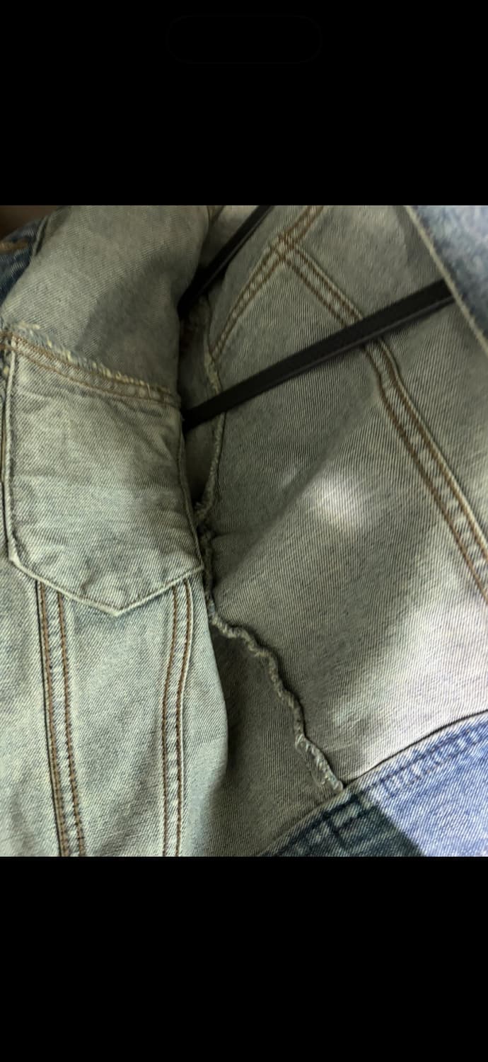 INSILENCE 인사일런스 빈티지 숏 데님 자켓 BLUE S 상품이미지6