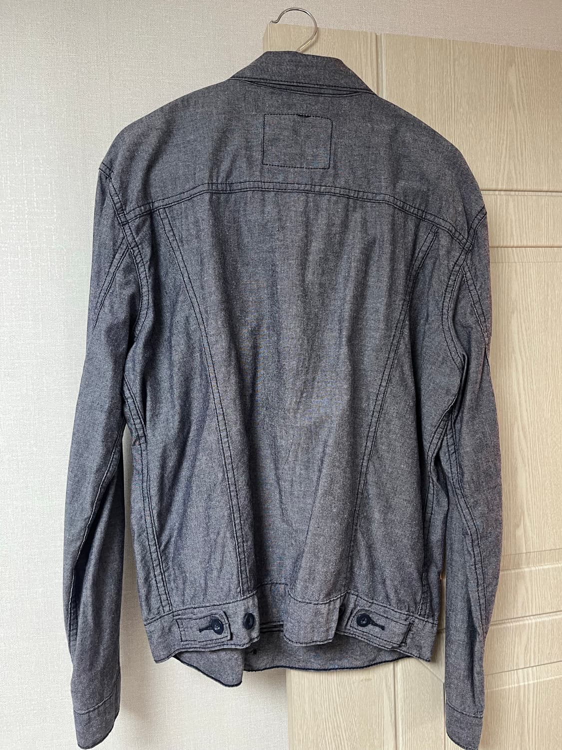 리바이스 샴브레이 트러커 자켓 m 상품이미지3