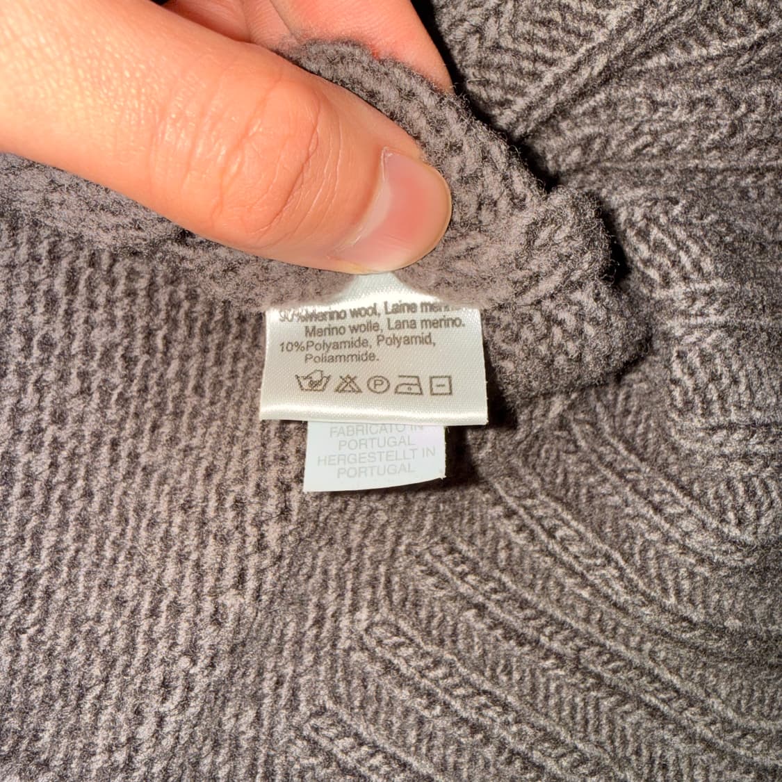 폴스미스 메리노 울 니트 집업 상품이미지5