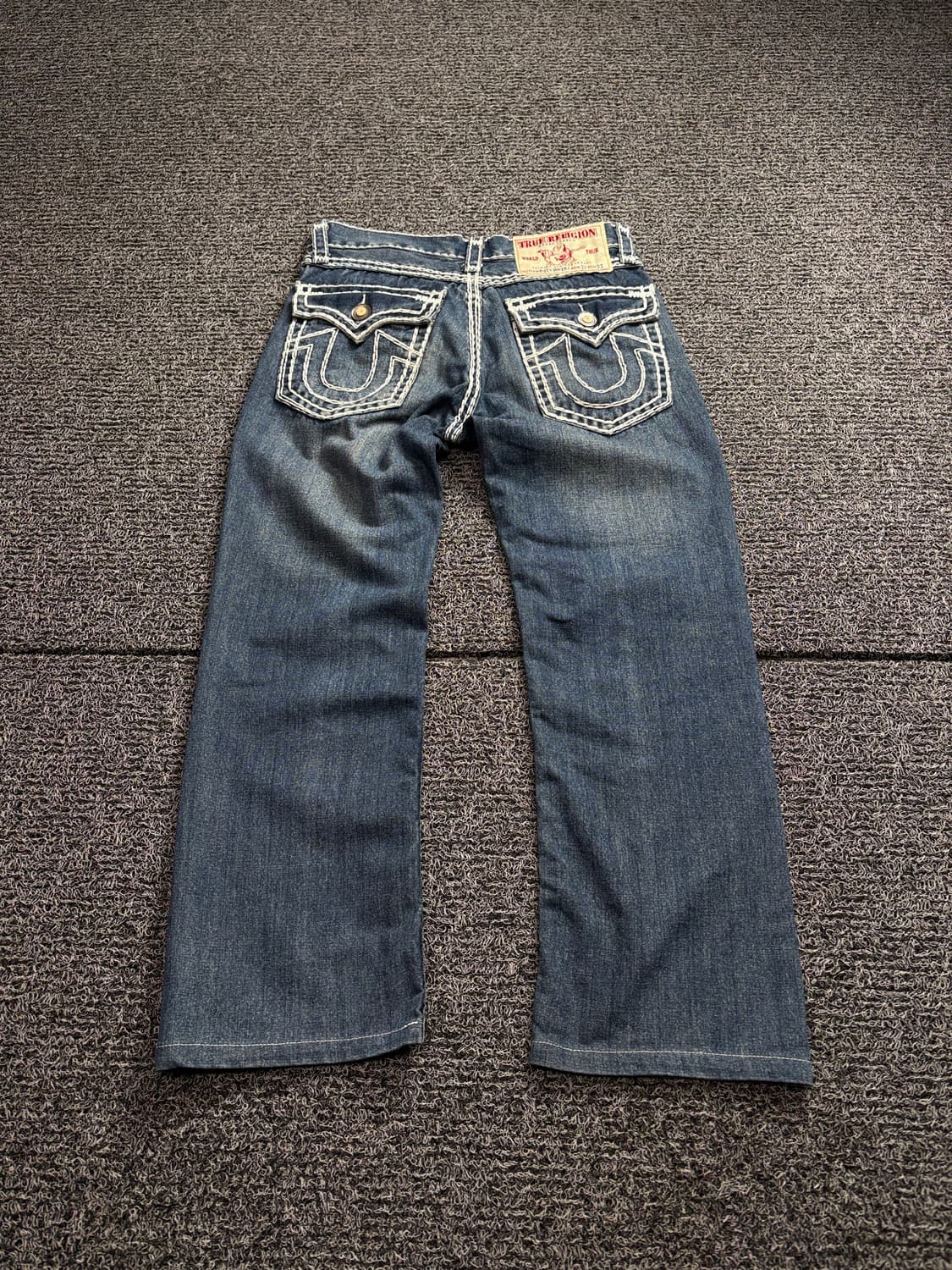 트루릴리젼 조이 로우 라이즈 슈퍼 티 플레어 데님 팬츠 2060 상품이미지5